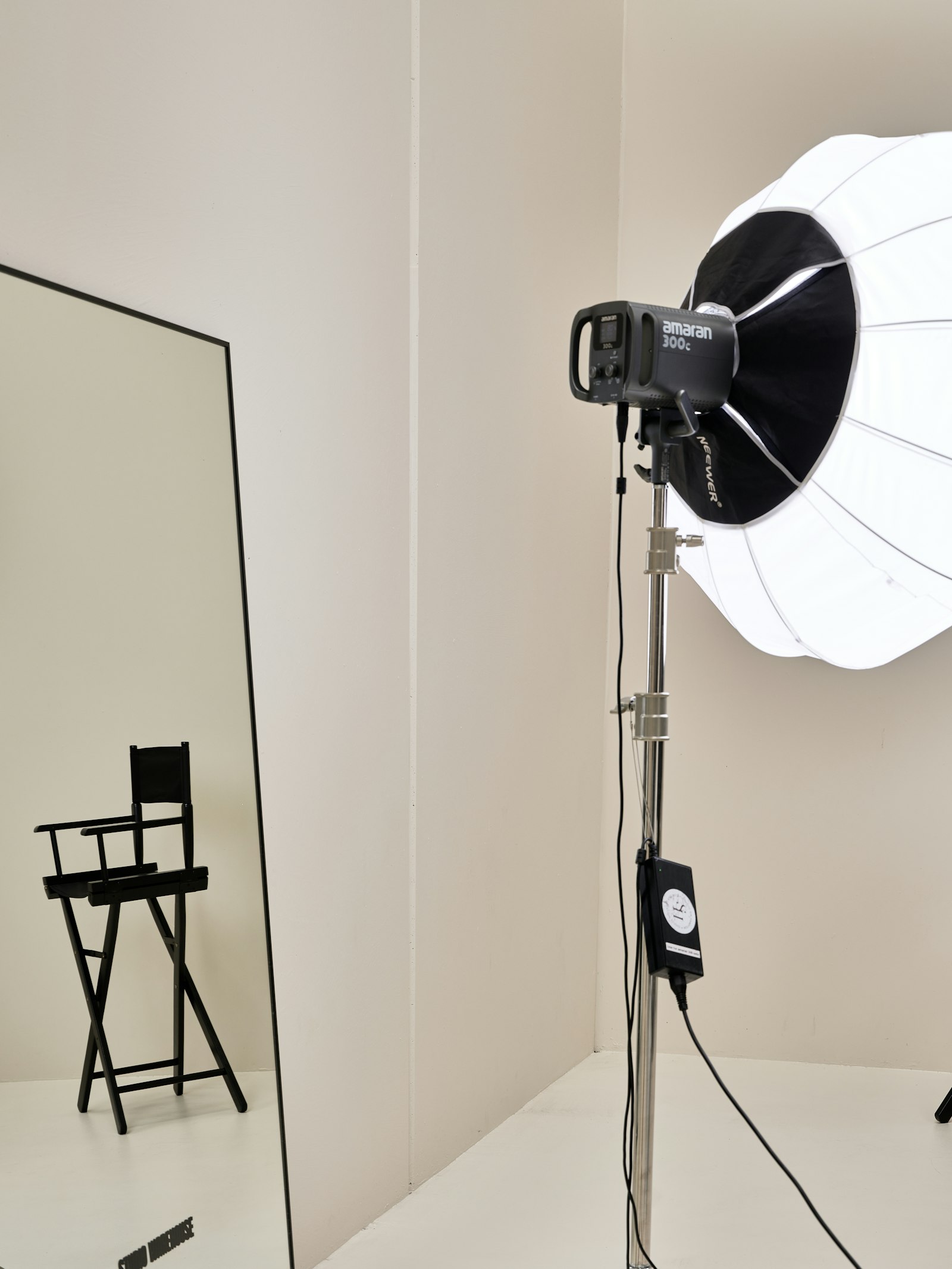 Portrait en studio avec lumière naturelle douce